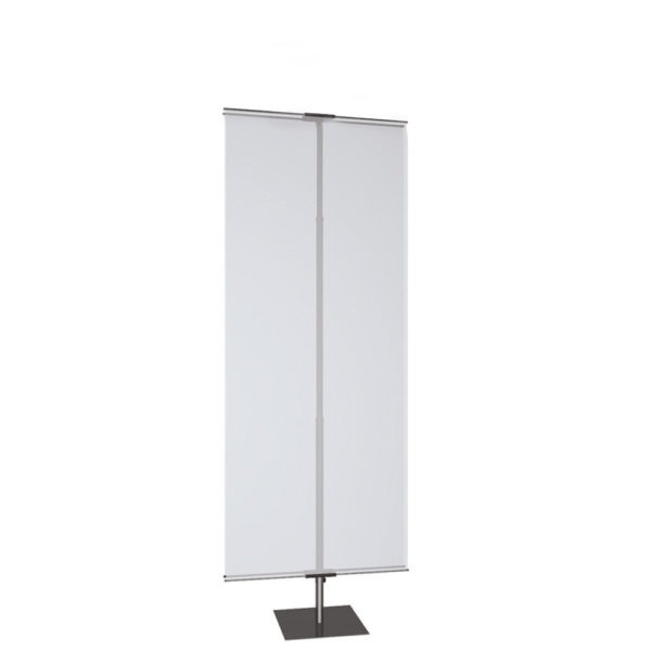 Classic Banner Stand table top back view