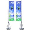 Outdoor flags and banners - Mondo 13ft Double Sided