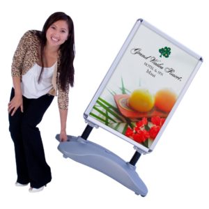 Water Base Snap Outdoor Banner Stand