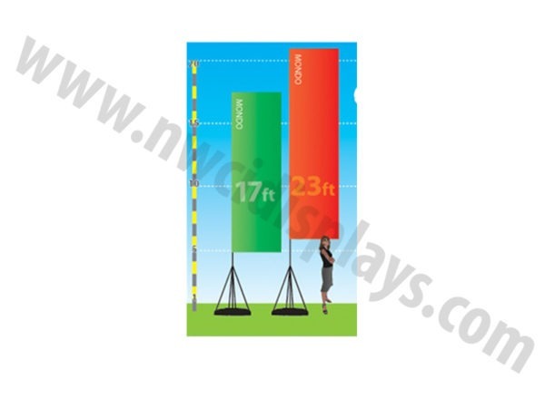 Mondo Flag Pole Outdoor Size Chart