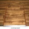 Sierra Portable Hardwood Flooring with custom ramp