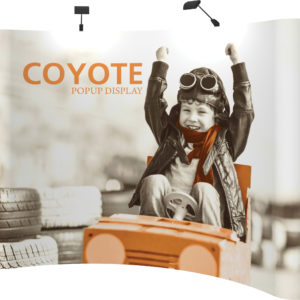 Coyote 10 Foot Pop Up Displays