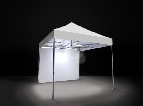 Zoom 10 Foot Event Tent with Lighting Kit