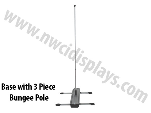 Thunder stand hardware with bungee pole