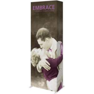 Embrace 1x3 pop up display