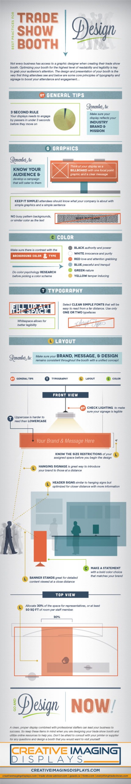 Best Practices Trade Show Booth Design Infographic