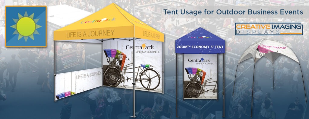 Tent Usage for Outdoor Business Events