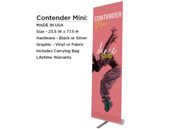 Contender Mini Retractable Banner Stands