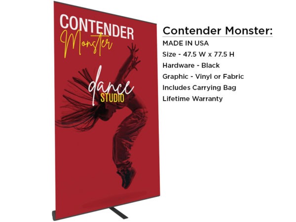 Contender Monster Retractable Banner Stands