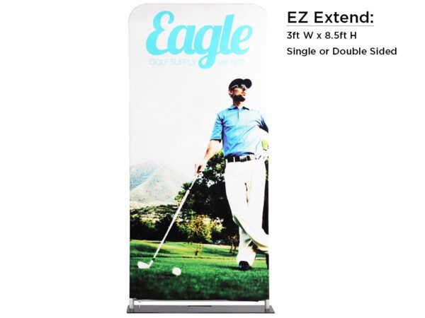 EZ Extend 3 foot x 8.5 foot Banner Stand
