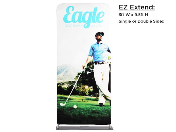 EZ Extend 3 foot x 9.5 foot Banner Stand