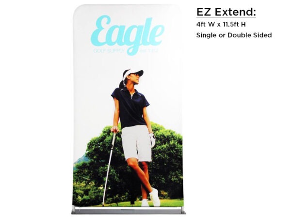 EZ Extend 4 foot x 11.5 foot Banner Stand