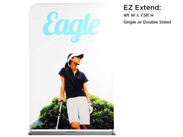 EZ Extend 4 foot x 7.5 foot Banner Stand