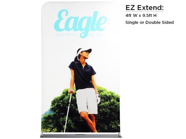 EZ Extend 4 foot x 9.5 foot Banner Stand