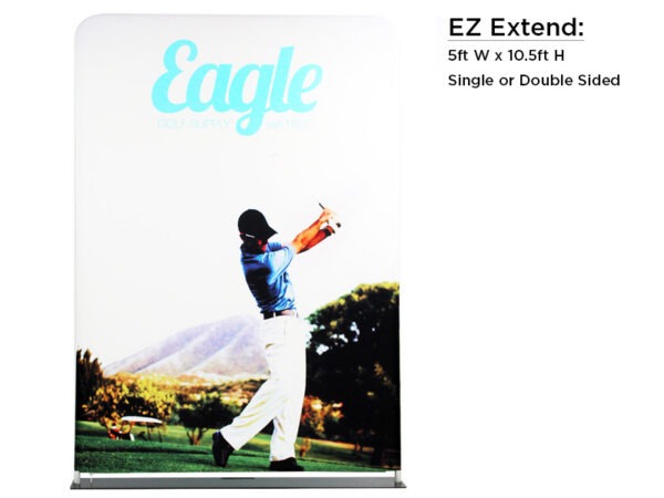 EZ Extend 5 foot x 10.5 foot Banner Stand