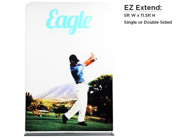 EZ Extend 5 foot x 11.5 foot Banner Stand