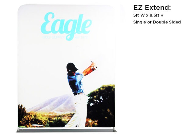 EZ Extend 5 foot x 8.5 foot Banner Stand