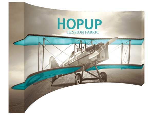 Hop Up 15 foot display curved 6x3
