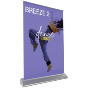 Breeze 2 Retractable Table Top Banner Stand