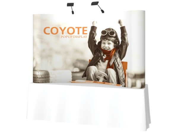 Coyote Table Top Pop Up Displays