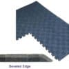 Designer Carpet Interlocking Tiles - Indoor/Outdoor - Details - Beveled Edge