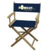 Directors Chairs for Trade Shows Table Height navy
