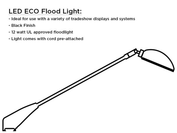LED ECO Display Flood Light Detailed Image