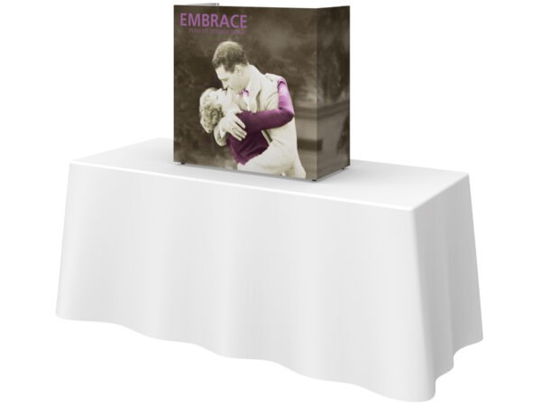 Embrace Table Top Pop Up Displays 2.5ft x 2.5ft 1x1