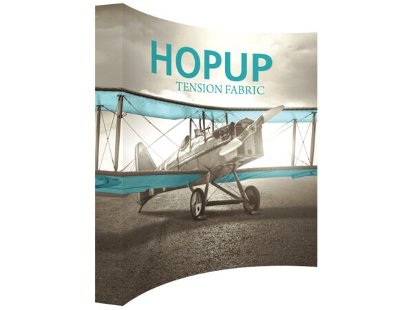 Hop Up 10x10 Foot Displays Curved 4x4