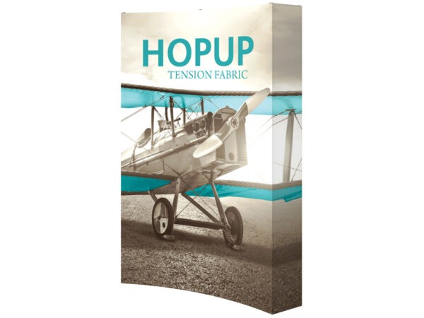Hop Up 5ft x 7.5ft Display (2x3) Curved