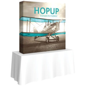 Hop Up Table Top Displays 5ft x 5ft 2x2 Straight