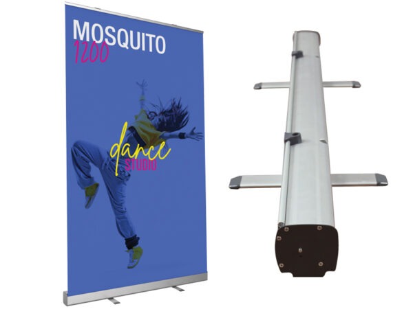 Mosquito 1200 retractable banner stands