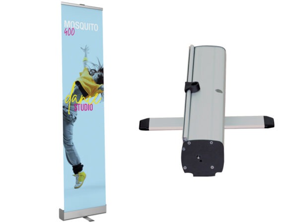 Mosquito 400 retractable banner stands