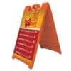 Signicade Outdoor A Frame Board Orange