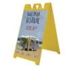 Signicade Outdoor A Frame Board Yellow