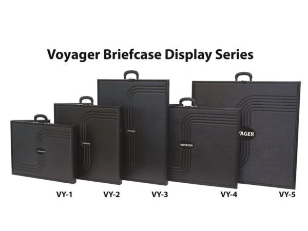 Voyager Table Top Panel Display Cases
