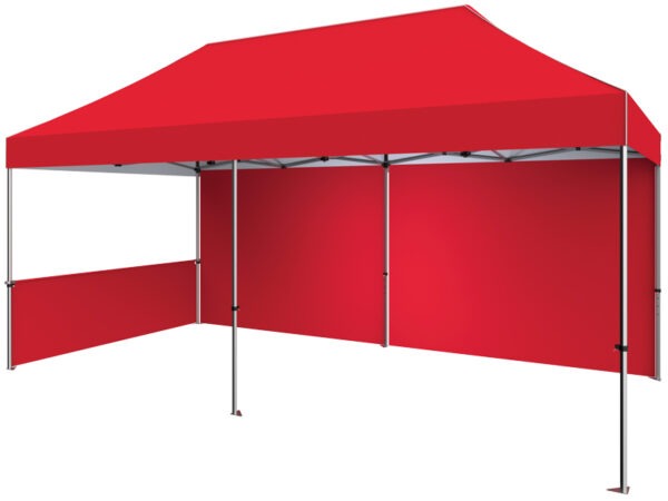 Zoom 20 Foot Event Tent Red