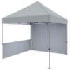 Zoom 10 Foot Event Tent Gray