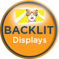 Creative Imaging Displays Backlit Displays Badge trade show displays