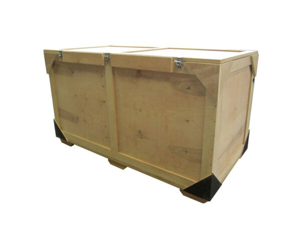 ecoSmart custom wood crate