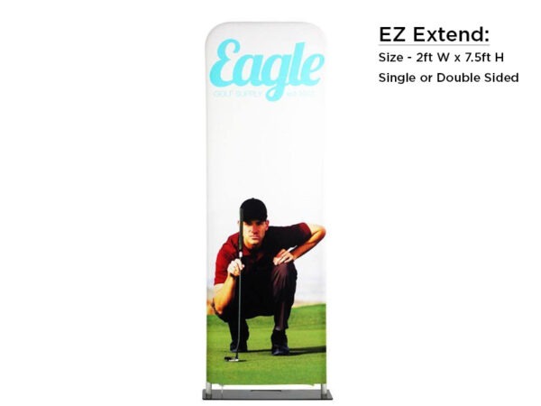 EZ Extend 2ft x 7.5ft Fabric Displays