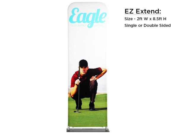EZ Extend 2ft x 8.5ft Fabric Displays