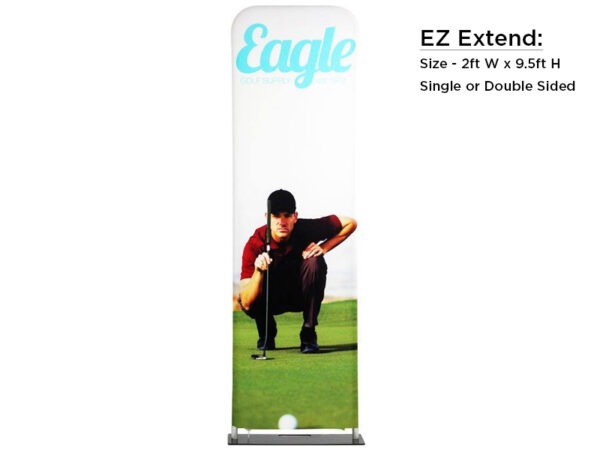 EZ Extend 2ft x 9.5ft Fabric Displays