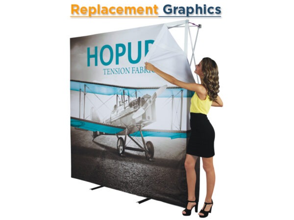 Replacement Graphics for Hop Up Displays