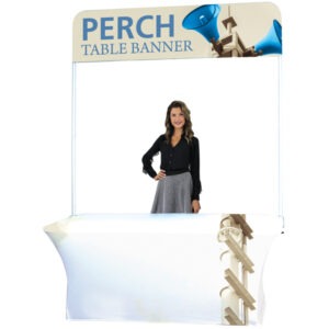 Perch Table Pole Banner 6ft Table Small Banner