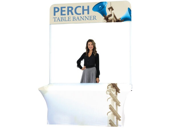 Perch Table Pole Banner 6ft Table Small Banner
