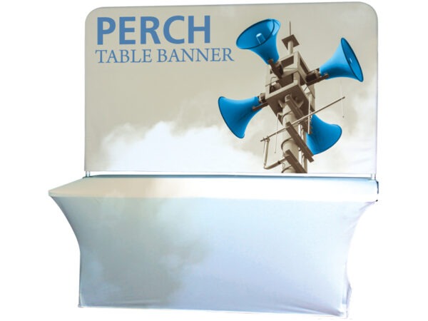 Perch Table Pole Banner 8ft Table Medium Banner