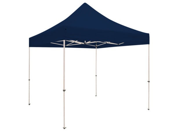 Showstopper 10 Foot Steel Tent Unprinted Canopy Navy Blue