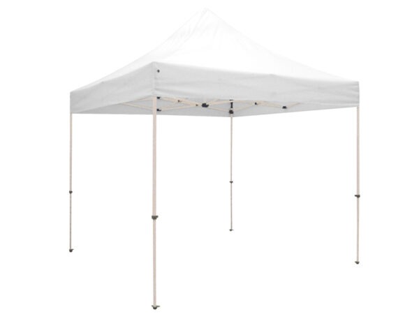 Showstopper 10 Foot Steel Tent Unprinted Canopy White