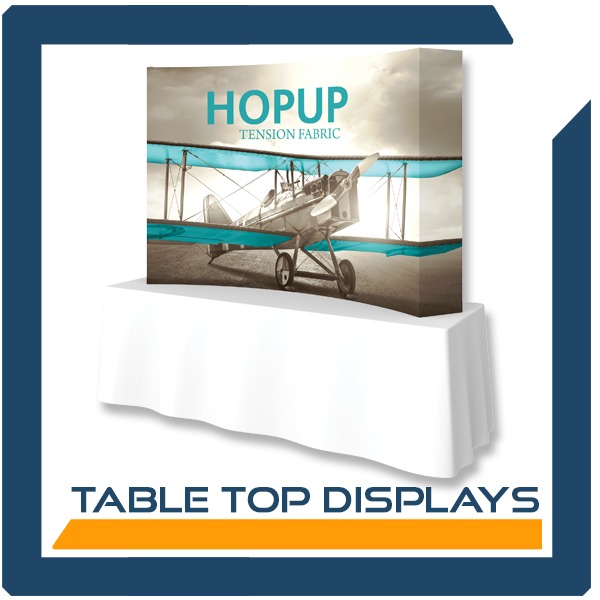 table top displays for trade shows